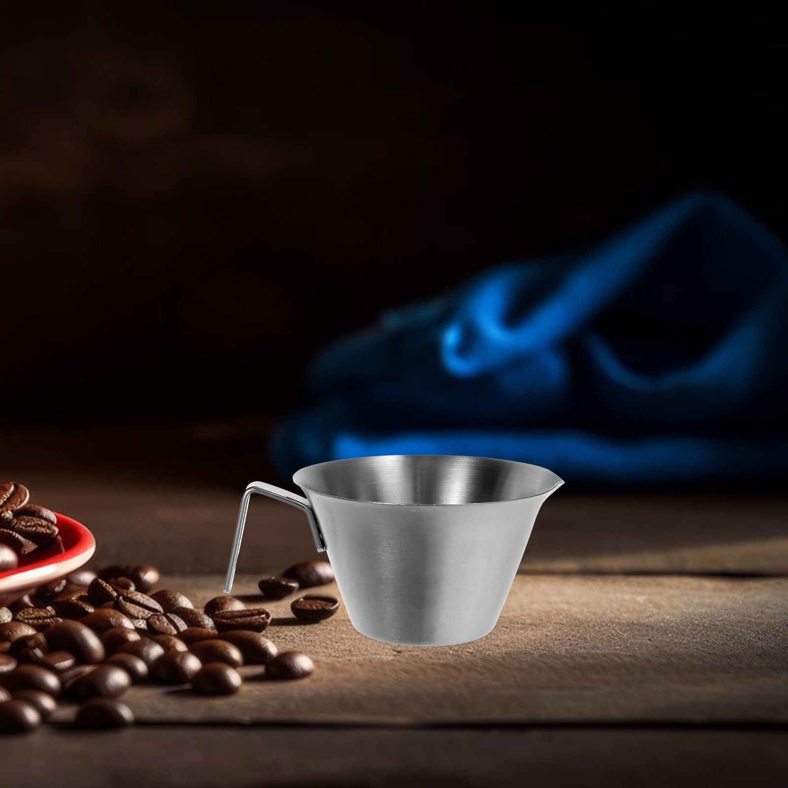 Espresso Shot Glass - Paslanmaz Çelik Espresso Demleme Kabı, Ölçü