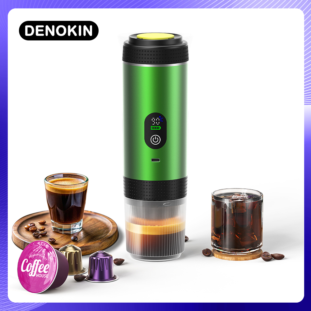 Coffee Equipment For Camping - DENOKIN 3'ü 1 arada Kapsül Kahve