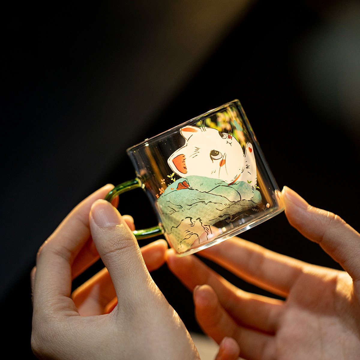 Japon Tarzı Şanslı Kedi Cam Ça - Espresso Shot Glass incelemesi ve fiyatı