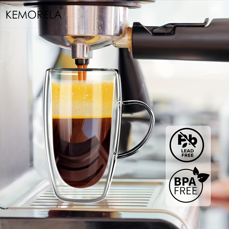 2 adet şeffaf çift katmanlı ca - Espresso Shot Glass incelemesi ve fiyatı